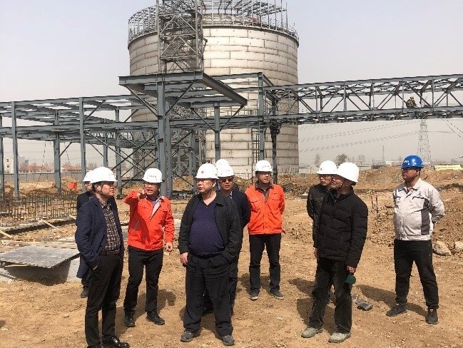 省能源局沈洪蒞臨淄博市LNG儲備調峰中心開(kāi)展督導調研工作(圖1)